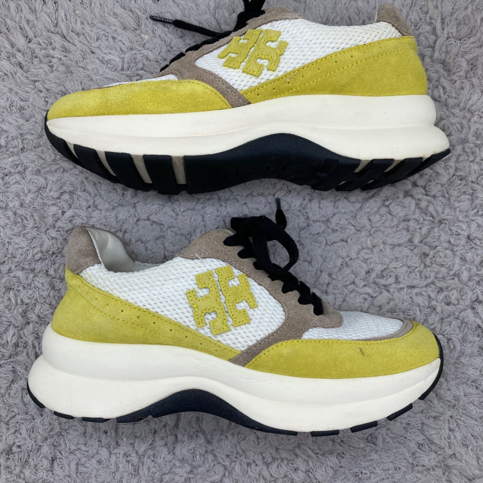 美品❣️TORY BURCH❣️ トリーバーチ メッシュ×スエード