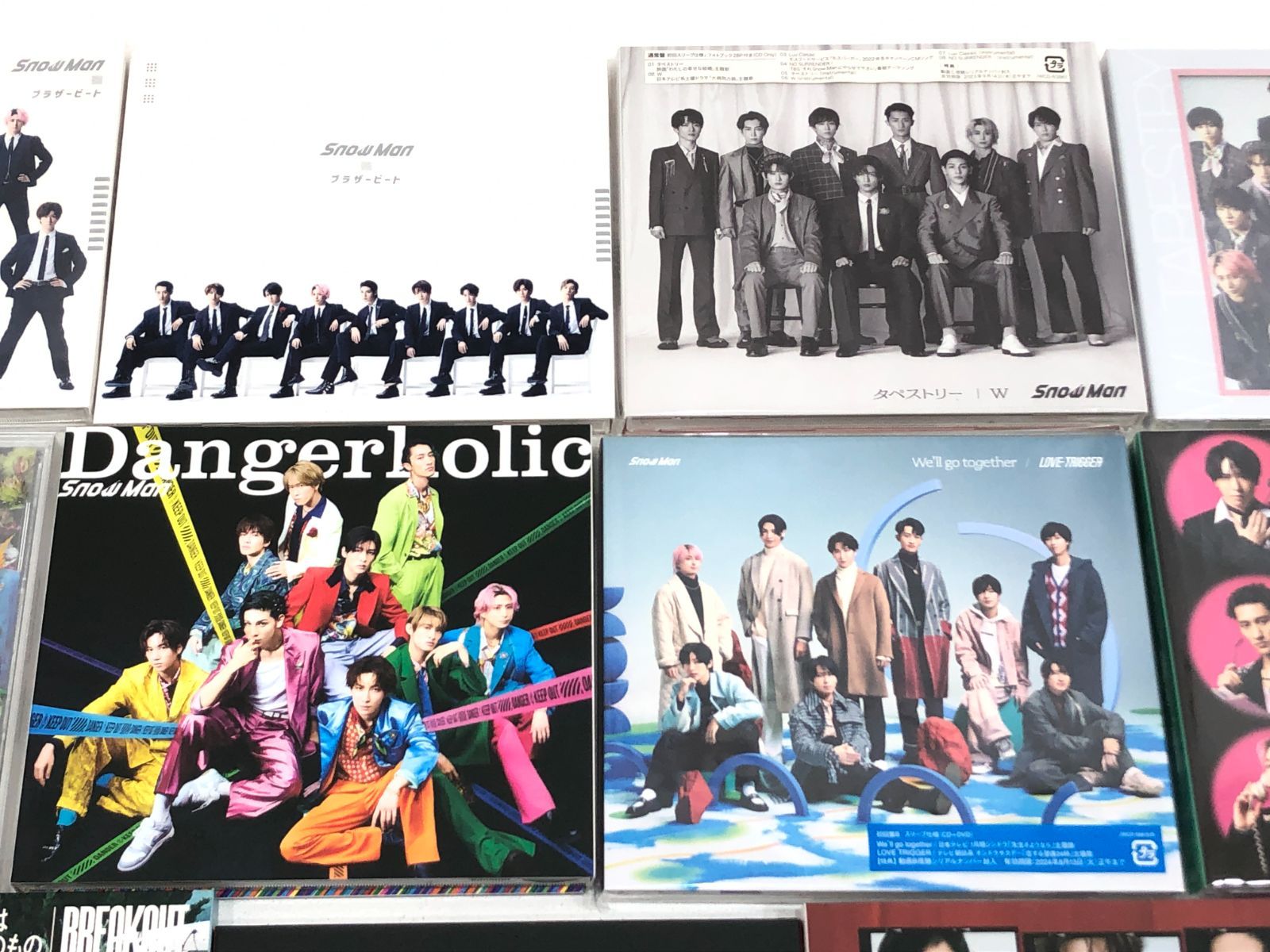 小牧店】Snow Man シングルCD 3形態 11種 33枚 まとめ売り②
