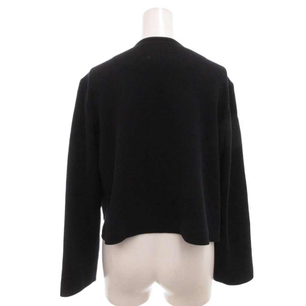 ポールスチュアート PAUL STUART ダブルカノコジャージ ジャケット ウール 6 紺 ネイビー ノー K1E42-431-28 FF