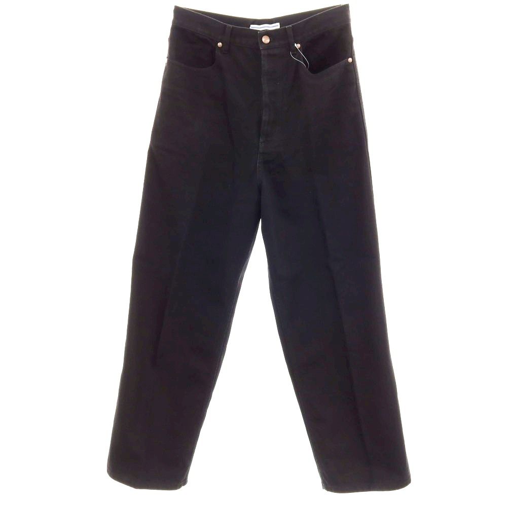 中古】クリスタセヤ CristaSeya コットン デニムパンツ ブラック