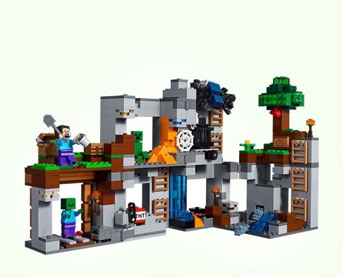 LEGO レゴ マインクラフト マイクラ 風 ブロック 互換 ベッドロックの