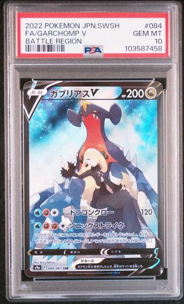 PSA10鑑定済〕ガブリアスV【RR】{109/172}
