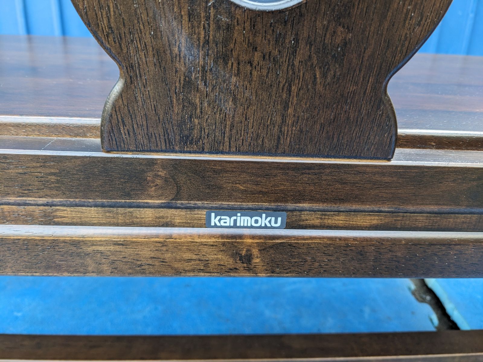 カリモク☆RUSTIC ルスティック ベンチ 木製 チェア 長椅子 カリモク