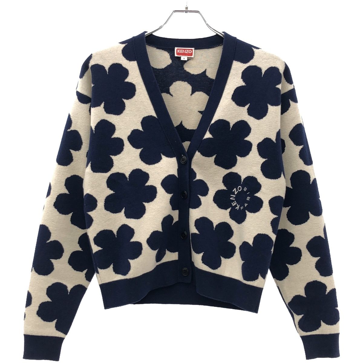 KENZO ケンゾー Boke Flower フラワーカーディガン FC62CA3263CO