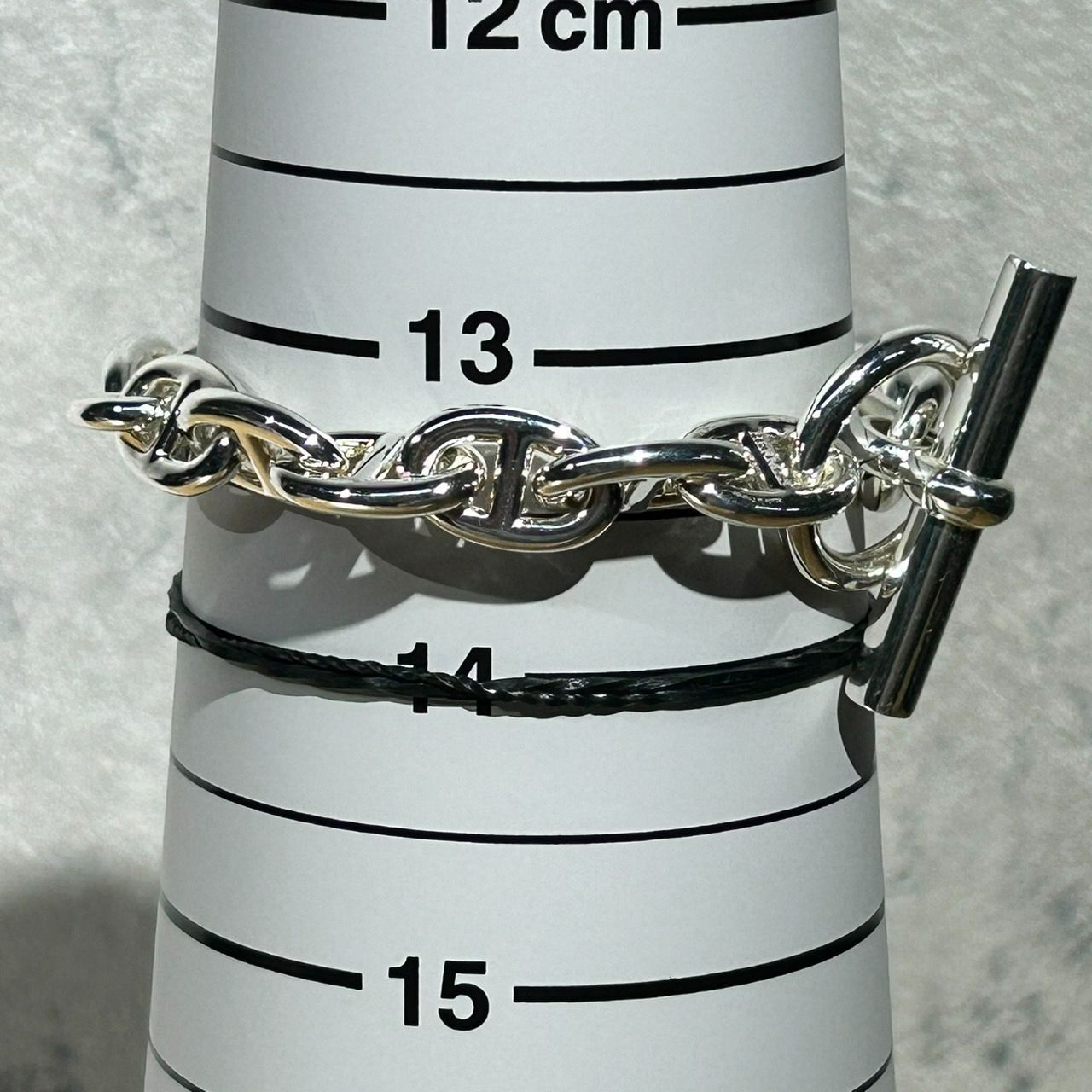 新品未使用 2025年9月購入 HERMES エルメス シェーヌダンクル PM