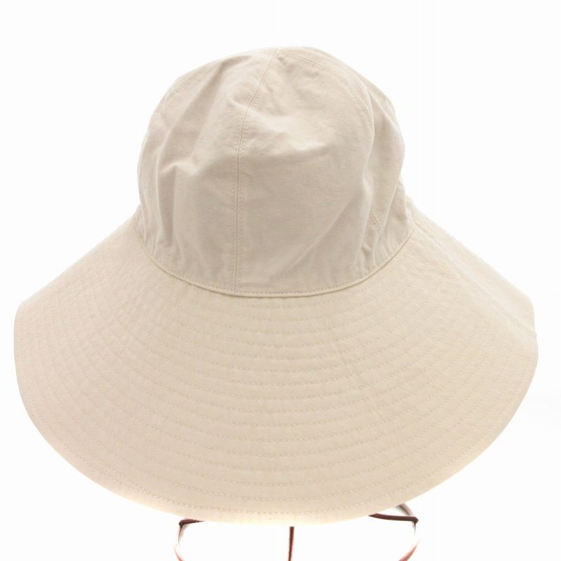 kijima takayuki WIDE BRIM HAT つば広　ベージュ KIJIMA TAKAYUKI 帽子 ハット LINEN RAYON WIDE BRIM BUCKET HAT