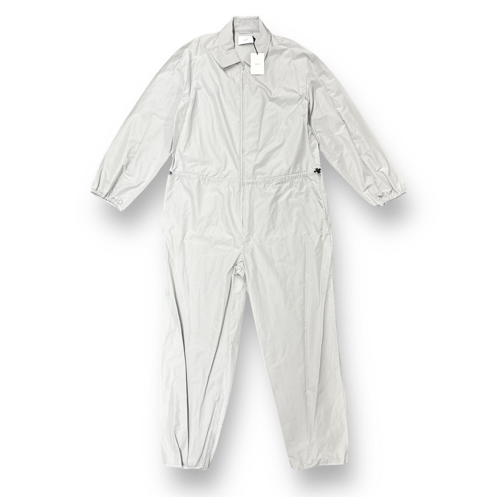 定価79200円 新品 stein OVERSIZED ZIP JUMPSUIT オーバーサイズ ジップ ジャンプスーツ オールインワン ツナギ  シュタイン ST.433 ライトグレー