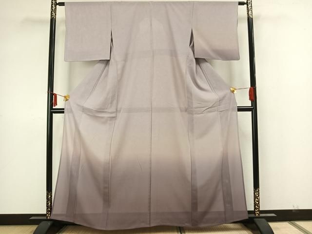 平和屋着物▽訪問着 単衣 霞文 暈し染め 正絹 逸品 CAAU5286vp