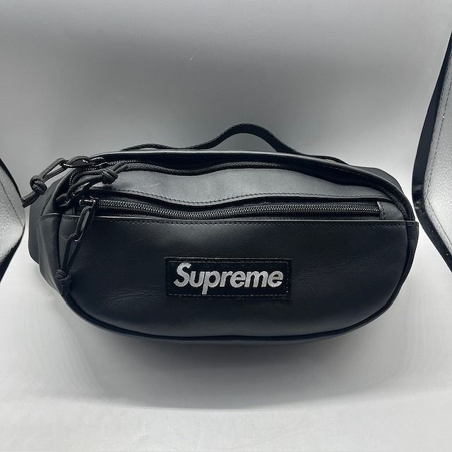 Supreme 23AW Leather Waist Bag レザー バッグ Supreme シュプリーム 2023AW Leather Waist Bag レザーウエスト
