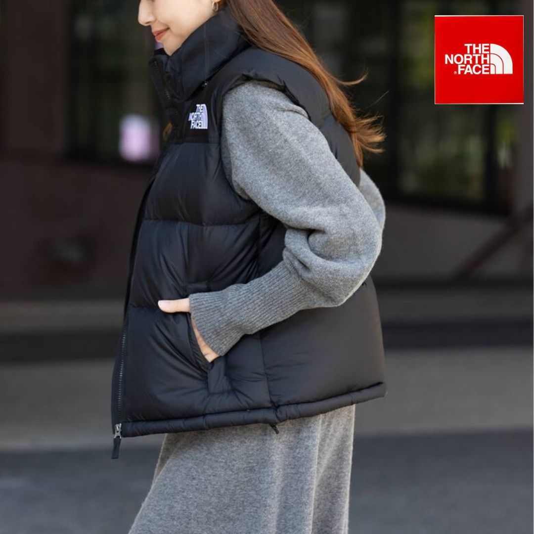 海外限定 新品・未使用】THE NORTH FACE（ザ・ノースフェイス）日本未発売モデル W'S 1996 RETRO NUPTSE VEST ヌプシ  レディースダウンベスト 秋冬コーデ ※ブラック サイズS（NJ1DP80A) - メルカリ