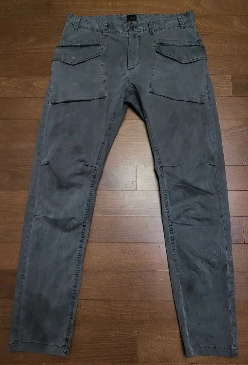 素晴らしい Intermezzo インターメッツォ ウォッシュドスパンデックスパンツ 33 34