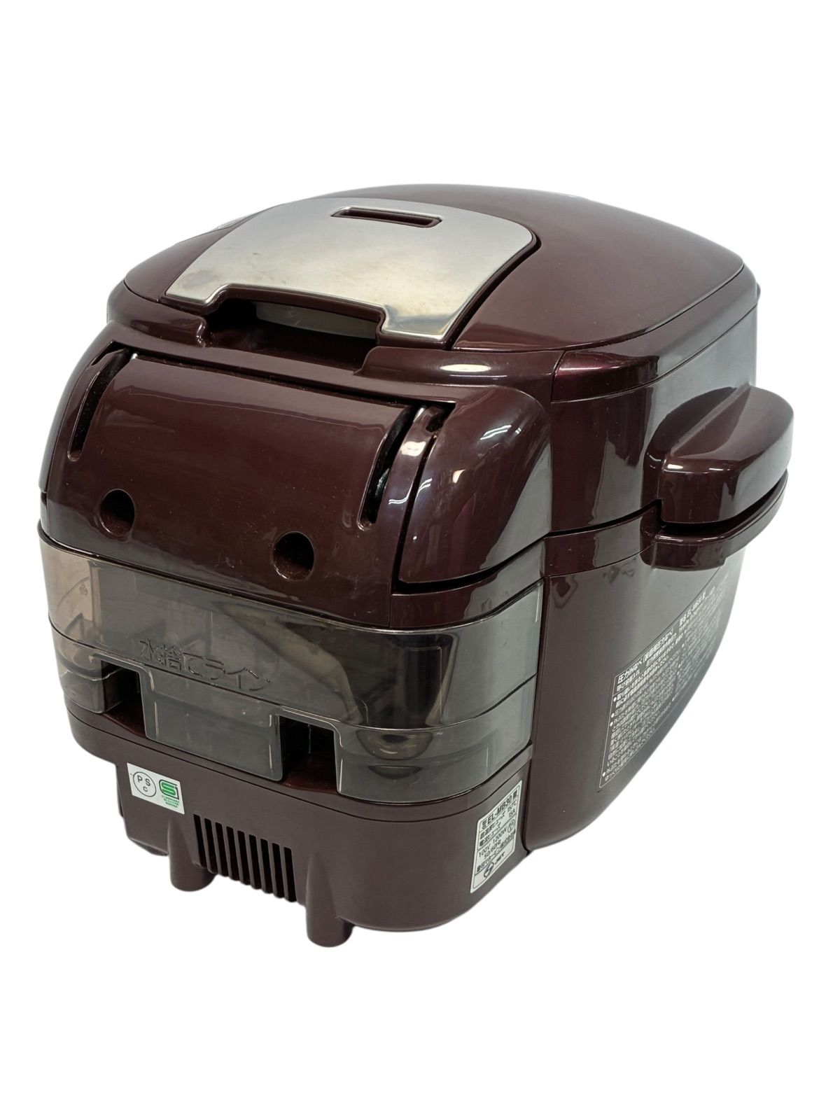 中古品】象印マホービン 圧力IHなべ ボルドー EL-MB30-VD 【動作