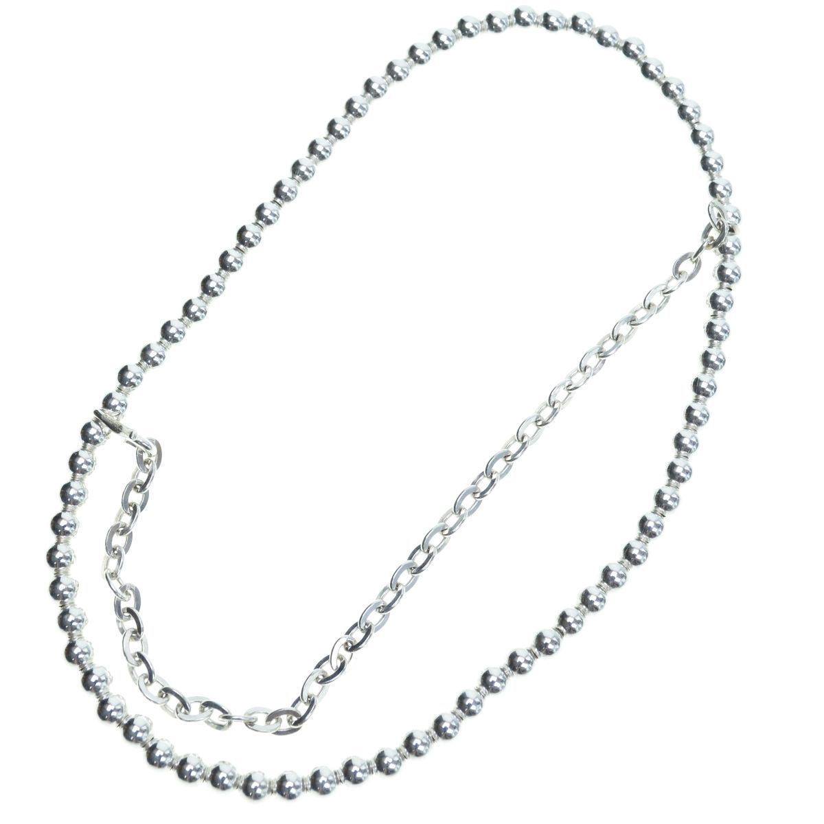 SASKIADIEZ】LIQUID NECKLACE CHOKER silver925 チョーカーネックレス