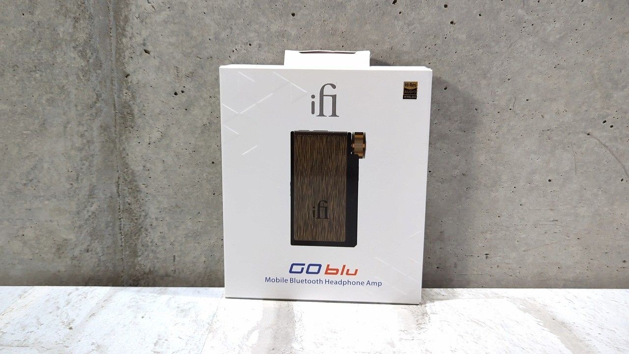 ★状態良好美品★ iFi audio アイファイオーディオ GO blu Bluetoothレシーバー ハイレゾ マイクロフォン内蔵 ☆★