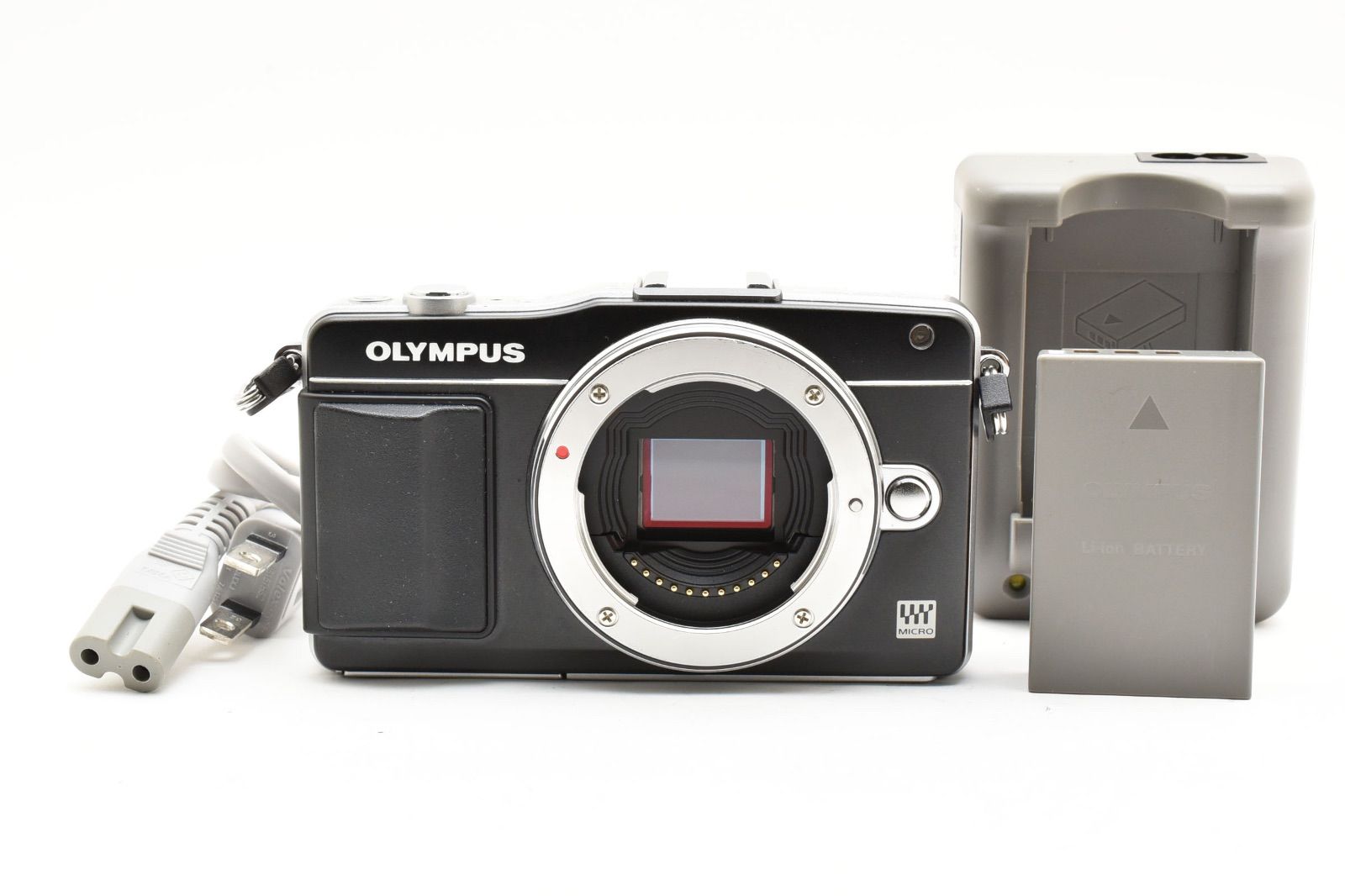 訳アリ】OLYMPUS PEN Mini E-PM2 ブラック レンズキット 訳アリ