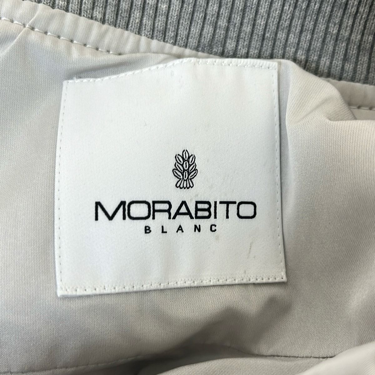 モラビト　ブルゾン MORABITO(モラビト) ブルゾン レディース - グレー×ダークグレー 長袖