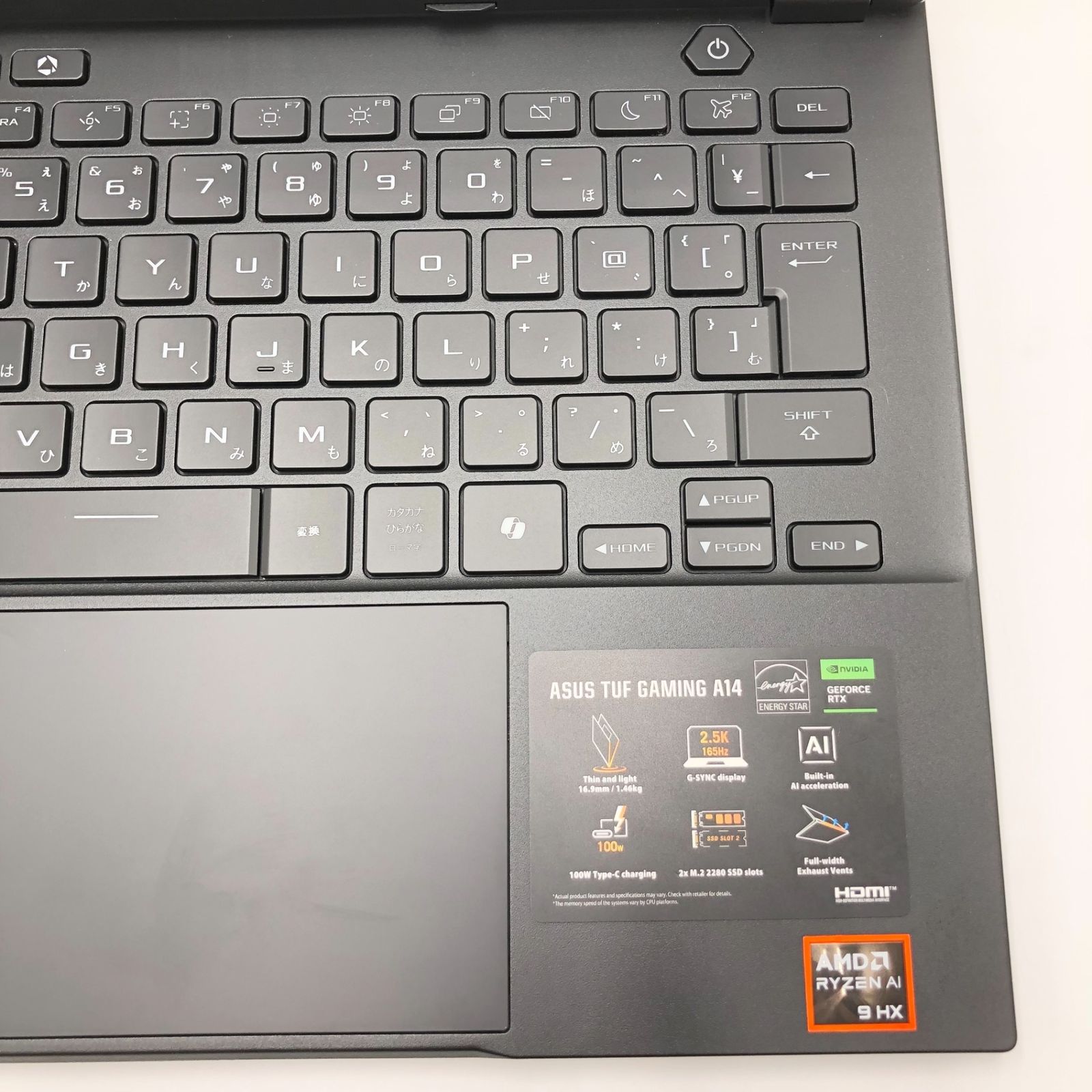  ASUS ゲーミングノートPC TUF Gaming A 14 FA 401 UV RTX 4060 AMD Ryzen AI 9 HXSSD 1 TB 165 Hz Windows 11 Game Pass WV- その他 デジタルカメラ