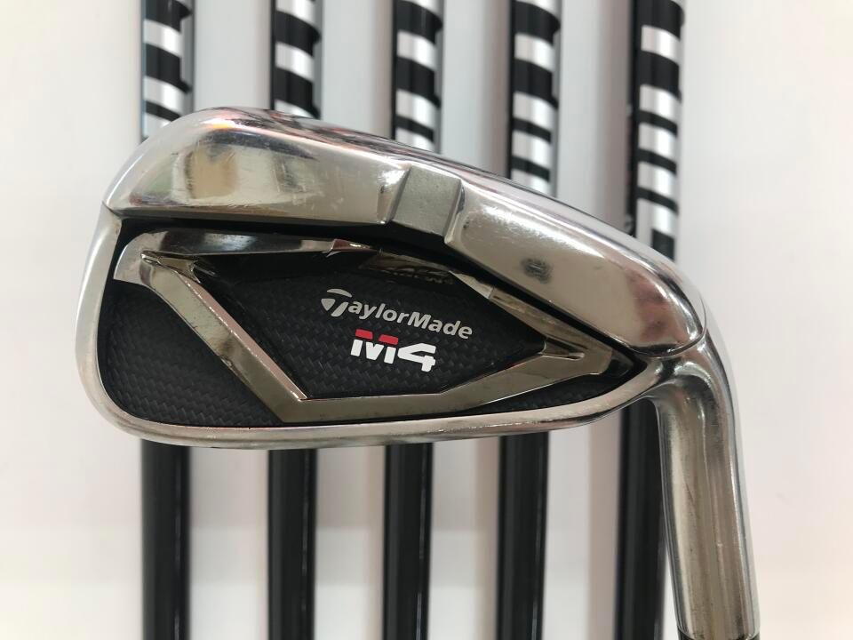 テーラーメイド M4 アイアン6本セット フレックスR 純正カーボンシャフト