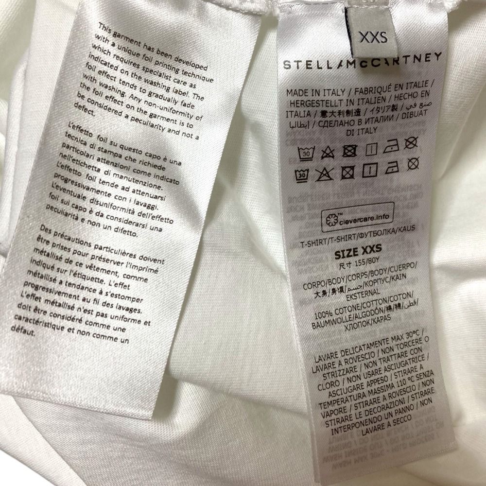 美品 23SS STELLA McCARTNEY ステラマッカートニー 空山基 ショート  