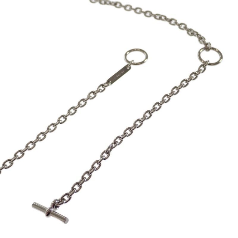 HERMES】カルーゼル ネックレス H077325 メタル シルバー