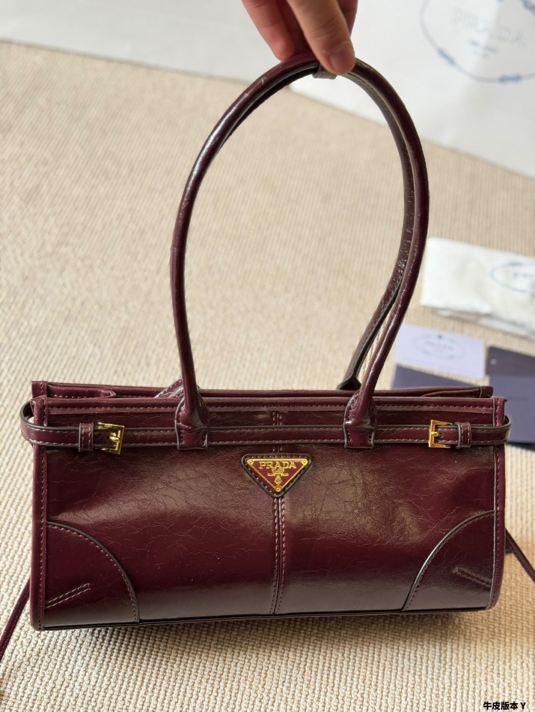 プラダ PRADA ビンテージ ヴィンテージ ハンドバッグ 今日特価】Vintage Prada ヴィンテージ プラダ ハンドバッグ(32