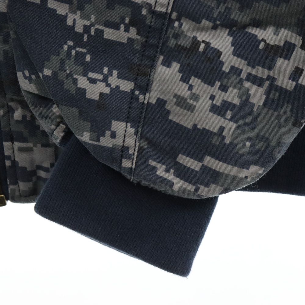 SUPREME (シュプリーム) 17AW Digi Camo MA-1 デジカモ総柄 ジップ