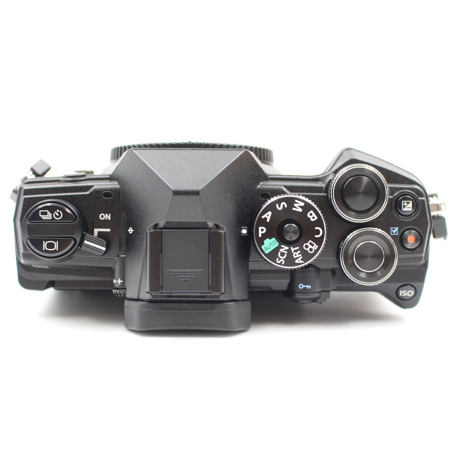 ブラック ミラーレス一眼カメラ