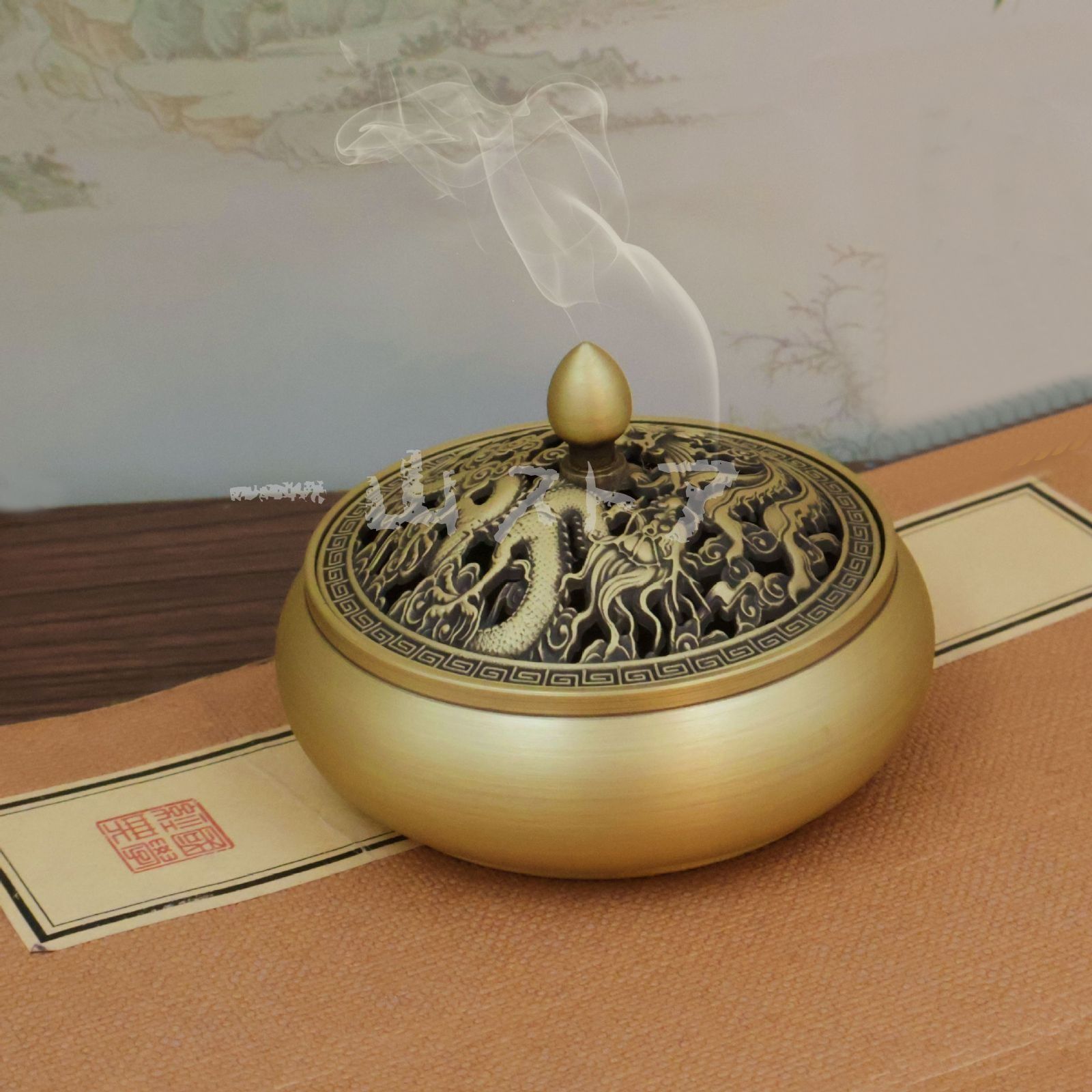 香炉 手作りのセラミック香炉、ロータススティック香炉香炉仏像ヨガ瞑想置物