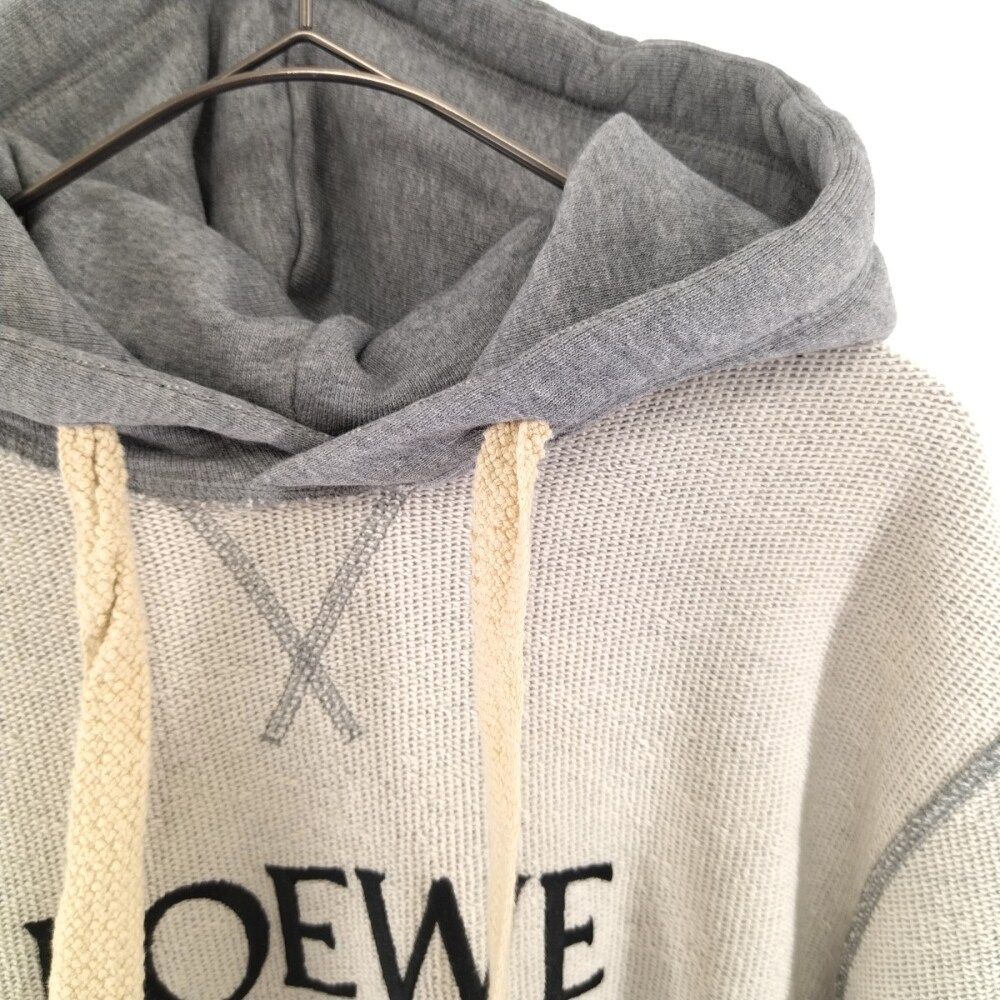 LOEWE (ロエベ) 21SS Insideout Anagram Embroidery Hoodie in Cotton ...