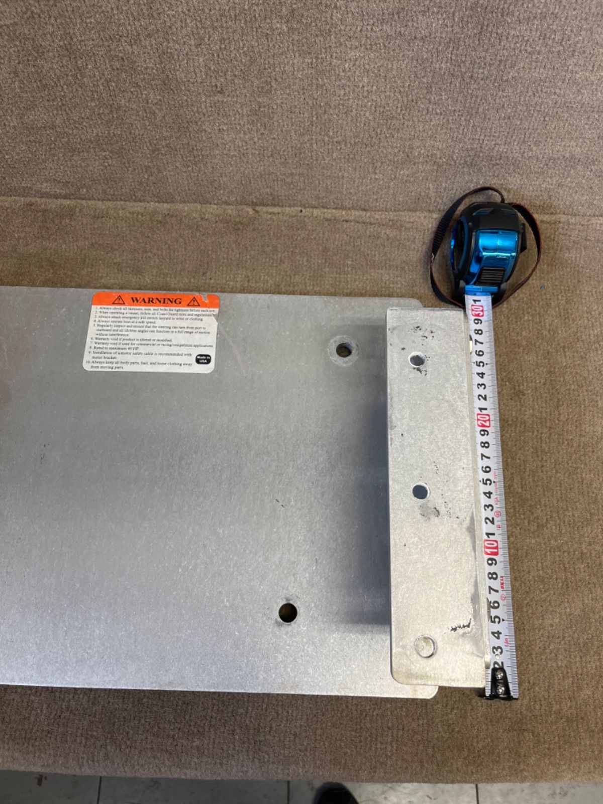 2inch～5inchまでの3段階のセットバック調整