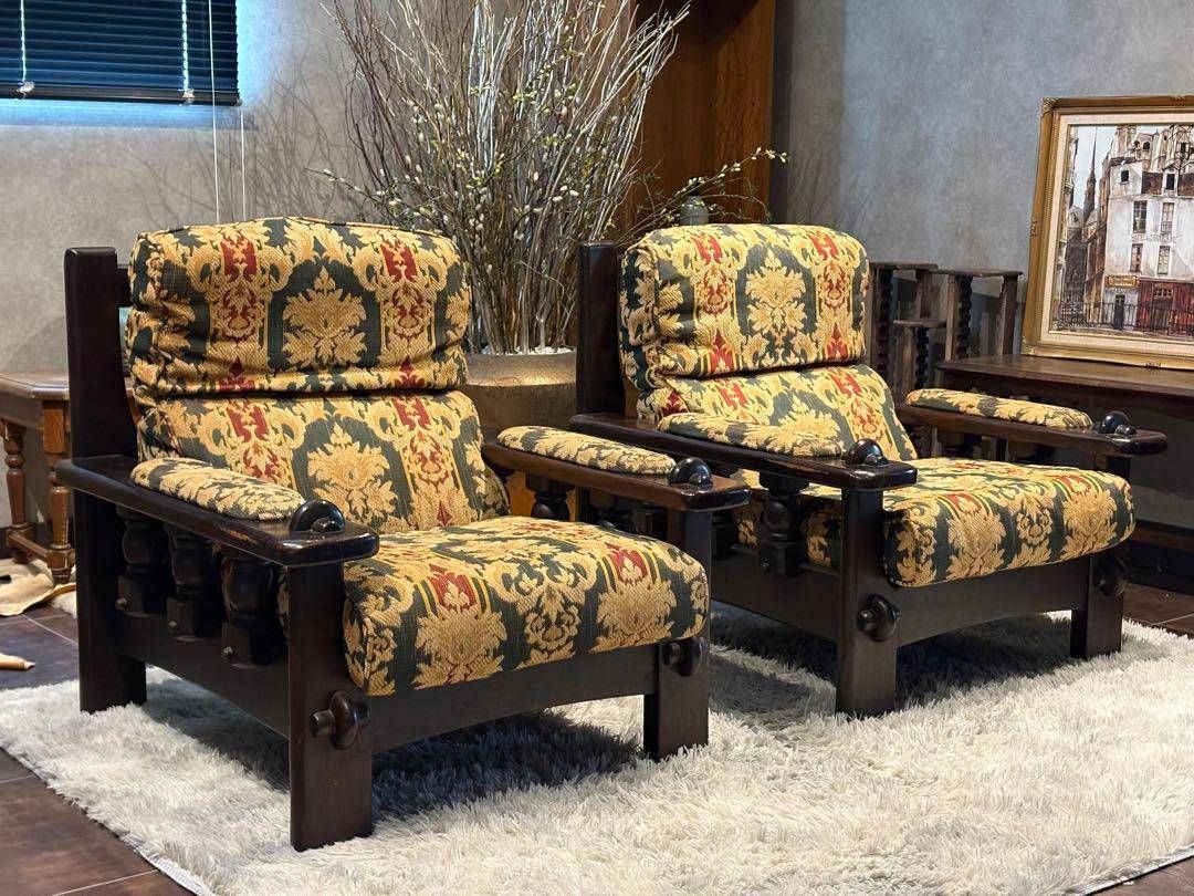 karimoku カリモク 1人掛けソファ 1Pソファ ファブリック IG