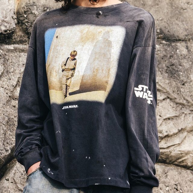 新品 SAINT MICHAEL セントマイケル 25SS 日本製 SW_LS TEE