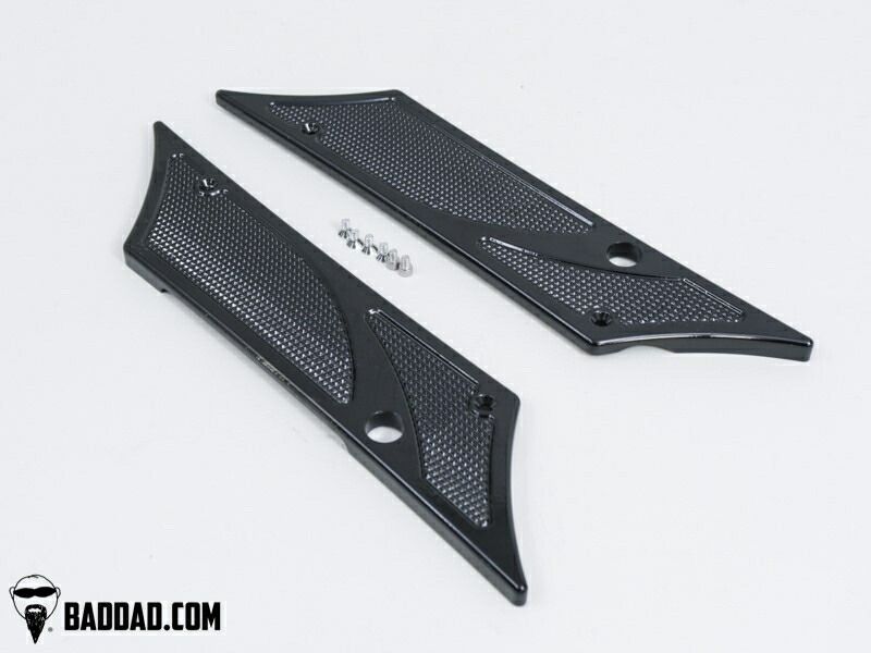 900 SERIES ラッチカバー 1993〜13年ツーリング ブラック