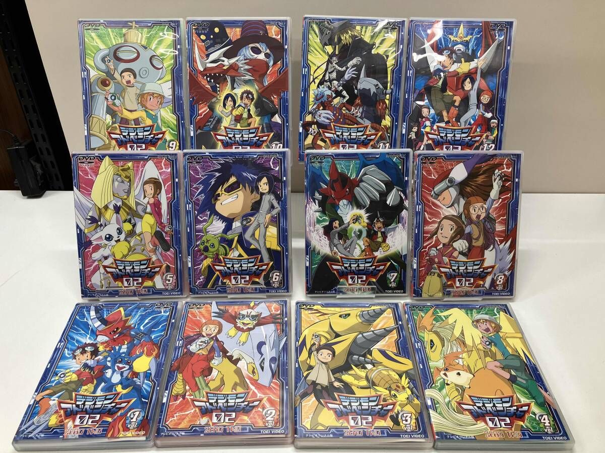 DVD [全12巻セット]デジモンアドベンチャｰ02 Vol.1~12 - メルカリ