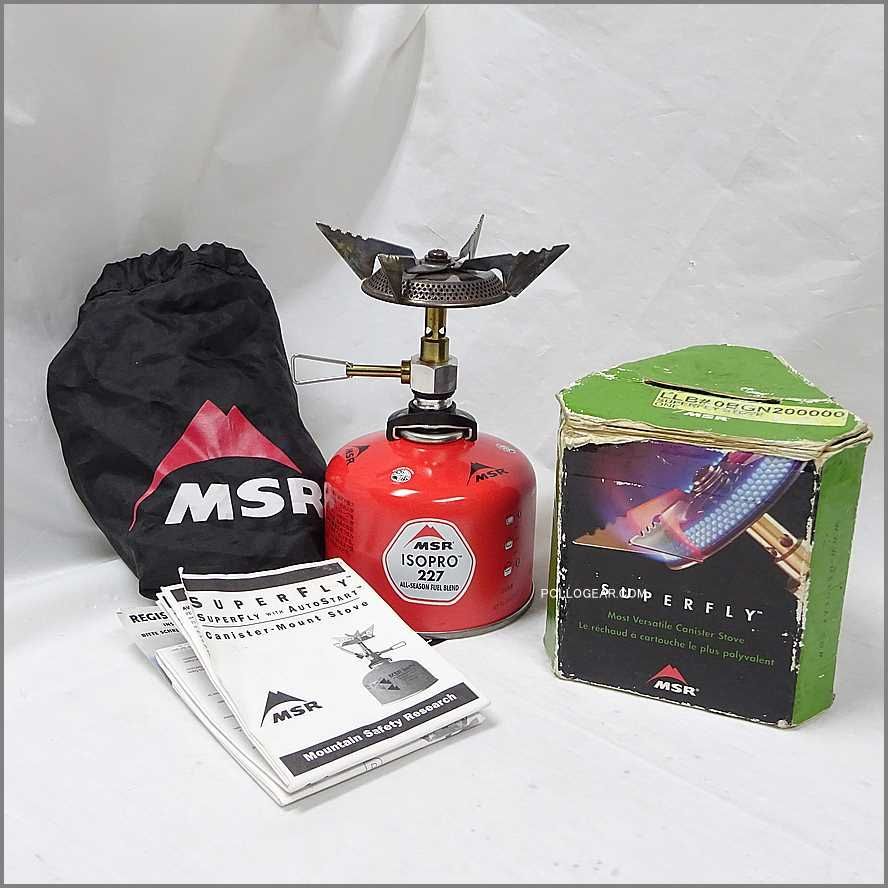 MSR SUPERFLY ガスストーブ 2002~ MSR SUPERFLY スーパーフライ 後期型
