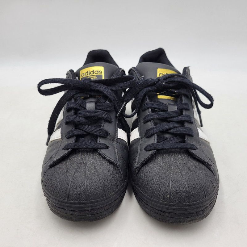 【中古品】adidas アディダス SUPERSTAR EG4959 スーパースター コア ブラック スニーカー 靴 【161-250926-hi-19-izu】