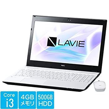 【中古】 PC-SN242FRAB-1 LAVIE Smart NS (S) (Core i3 15.6FHD 4GB 500GB DVD マウス W10 ホワイト)