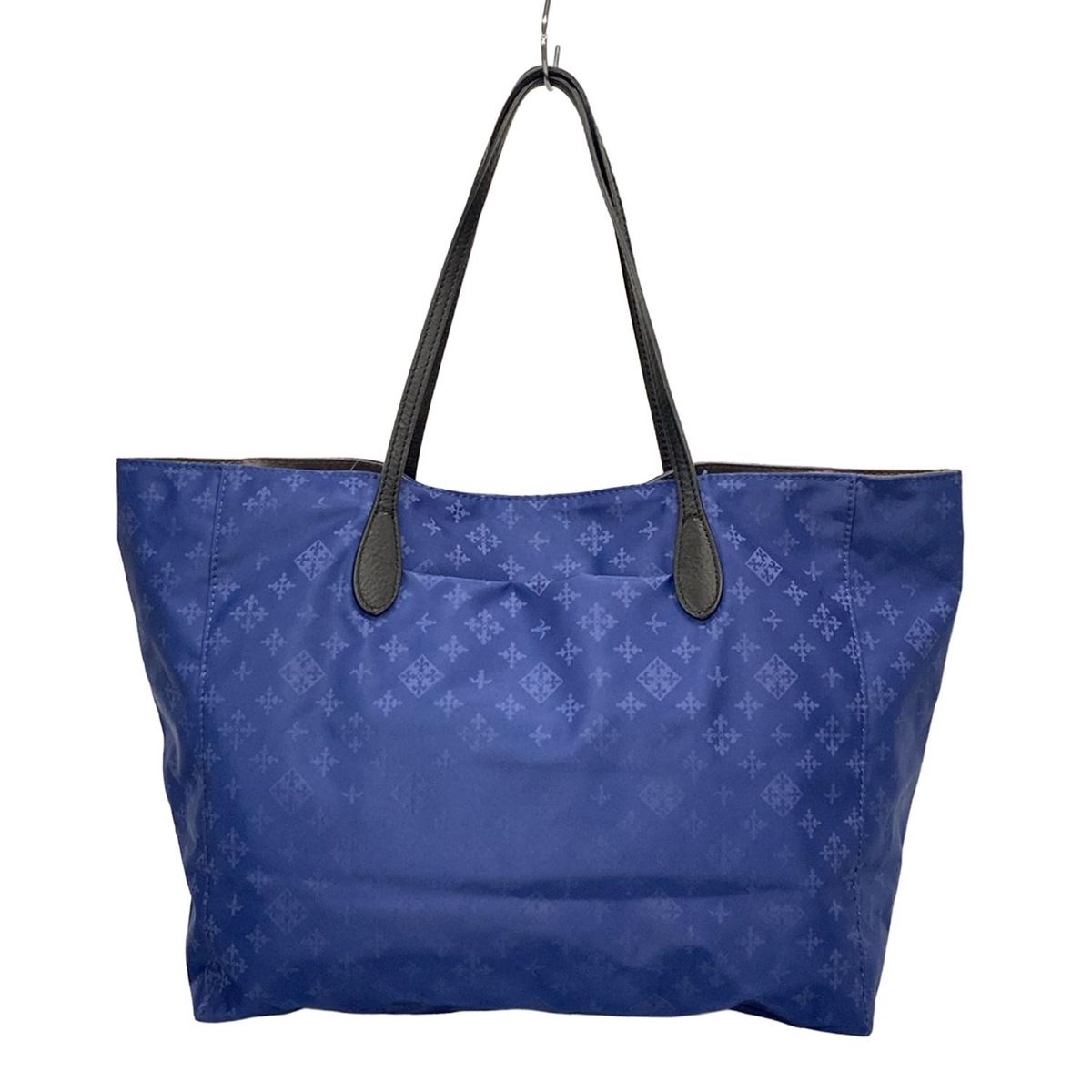 【限定特価】 russet(ラシット) トートバッグ - ブルー×ライトブルー×マルチ バッグ