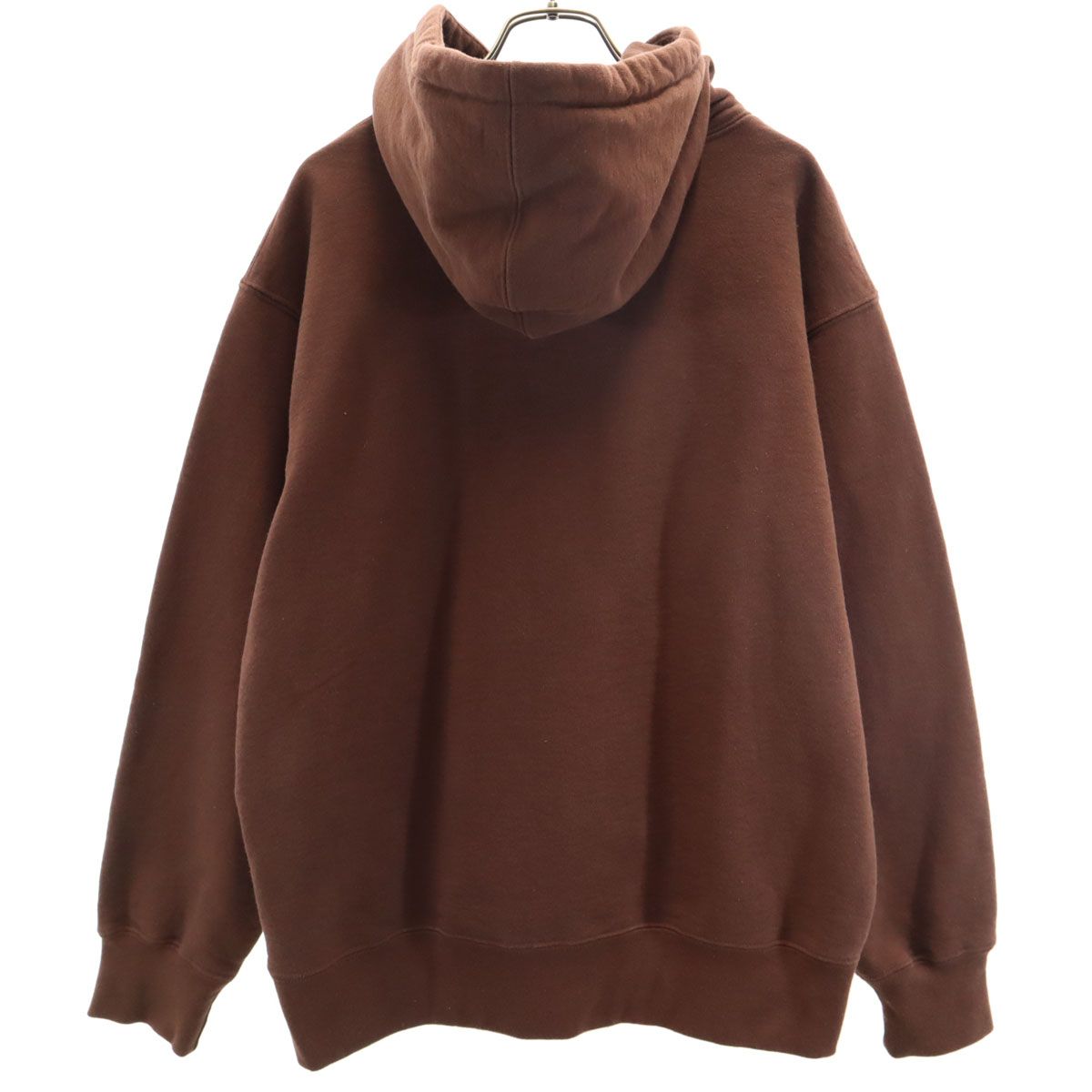 Supreme シュプリーム カナダ製 長袖 スウェットパーカー S ブラウン