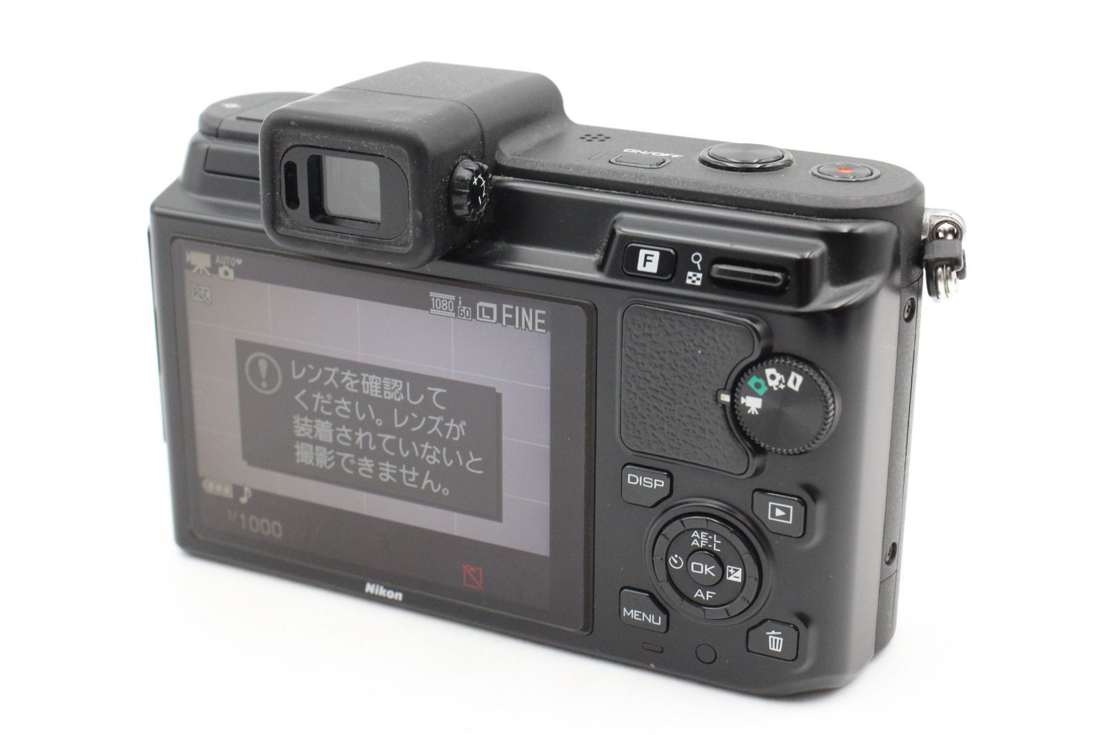 値下げ◇美品☆Nikon ニコン 1 V1 ボディブラック ##z13763 - メルカリ