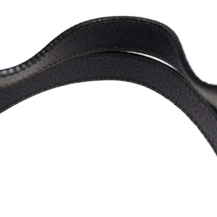 GUCCI グッチ ハンドバッグ 152457 キャンバス レザー ブラック GG