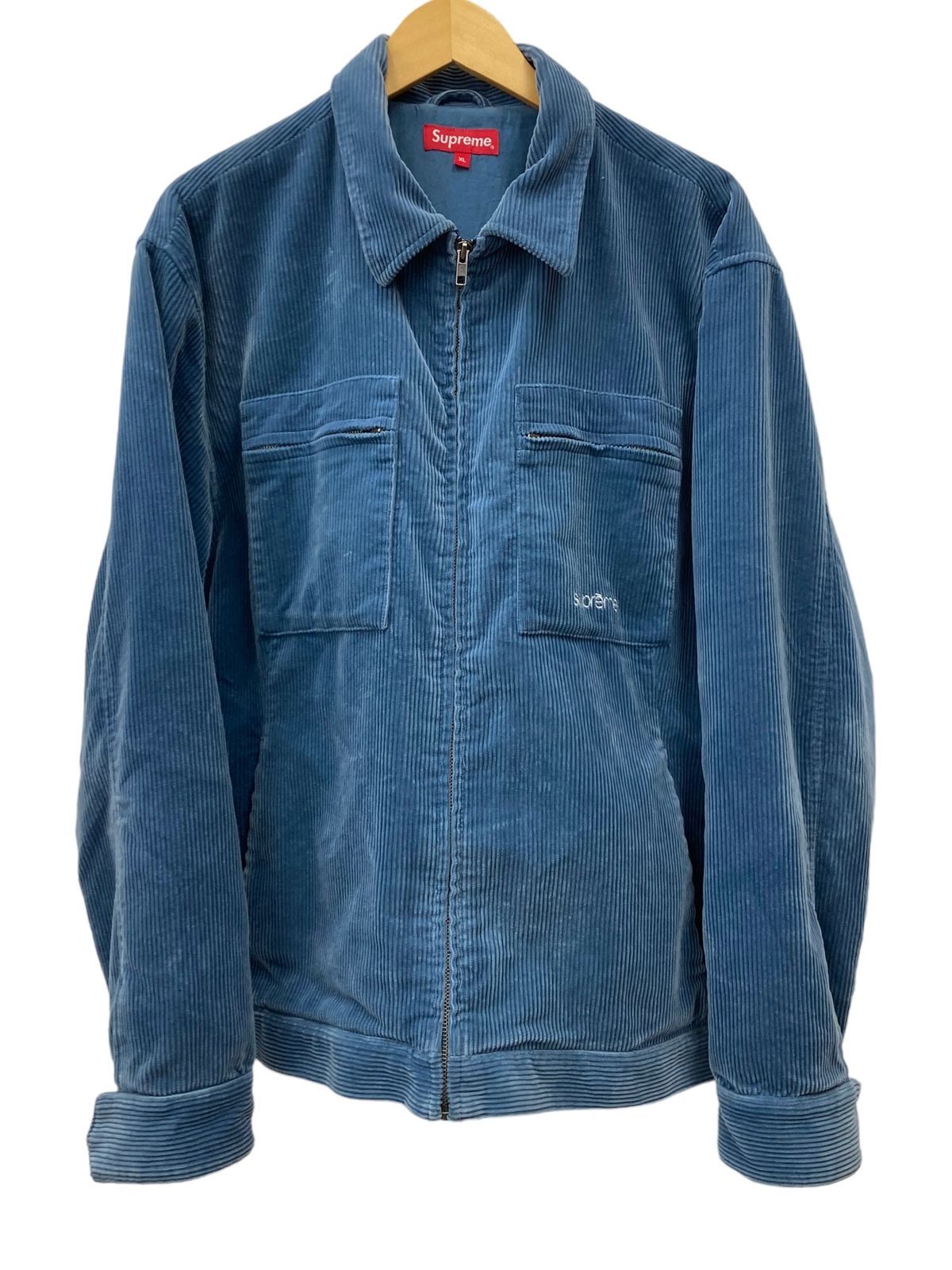 Supreme Corduroy Zip Jacket L-