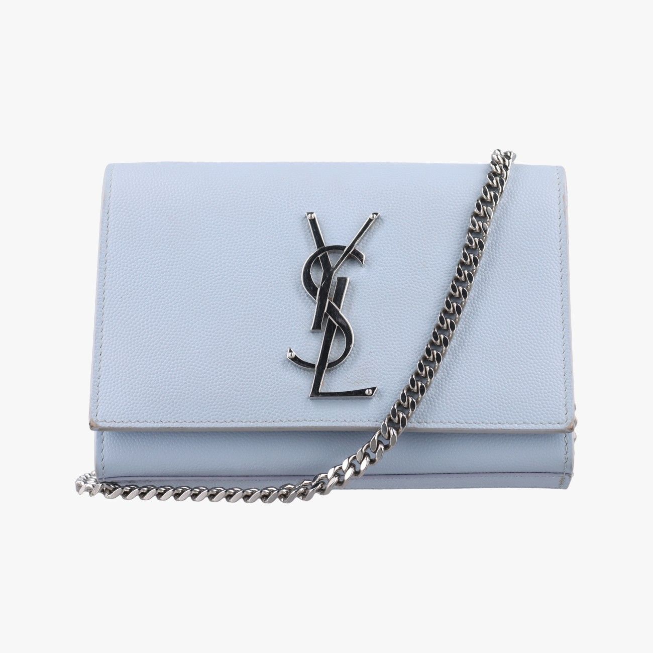イヴサンローランYves Saint Laurentケイト ブルー レザー 354121 GUE354121.0116