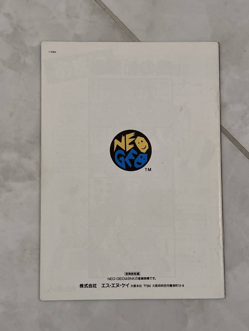 SNK ネオジオ ROM 餓狼伝説2 新たなる闘い 取説付 NEO-GEO ゲームソフト UP786_INFO