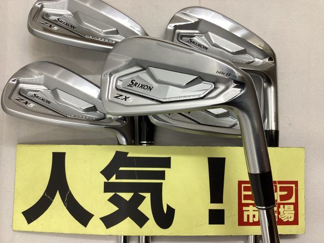 アイアンセット ダンロップ 人気 ZX5 Mk II アイアン 5本|NSPRO950GHneo DST |S|27 4777 杭全本店