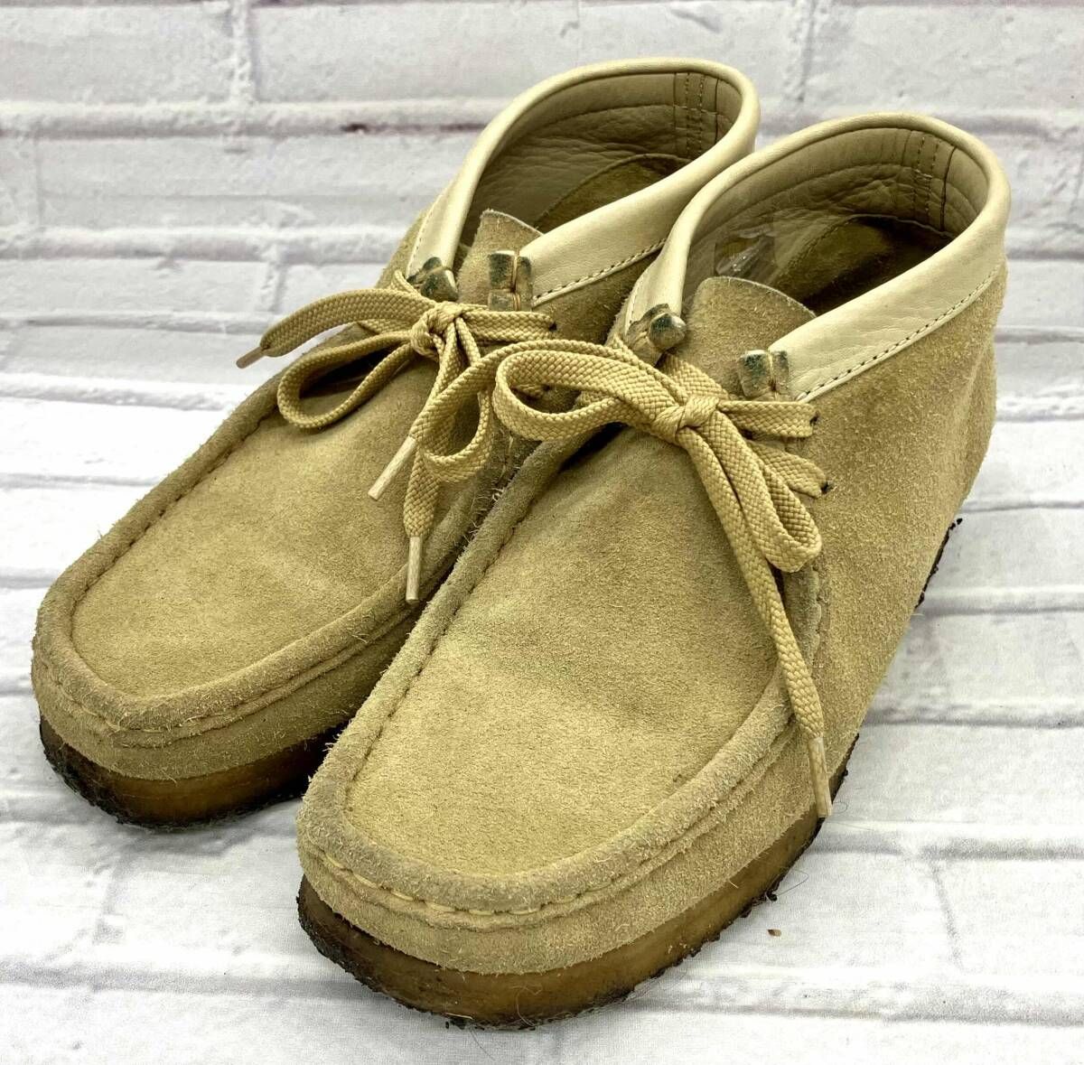 Clarks / クラークス / ワラビーブーツ / ベージュ / UK5 1/2