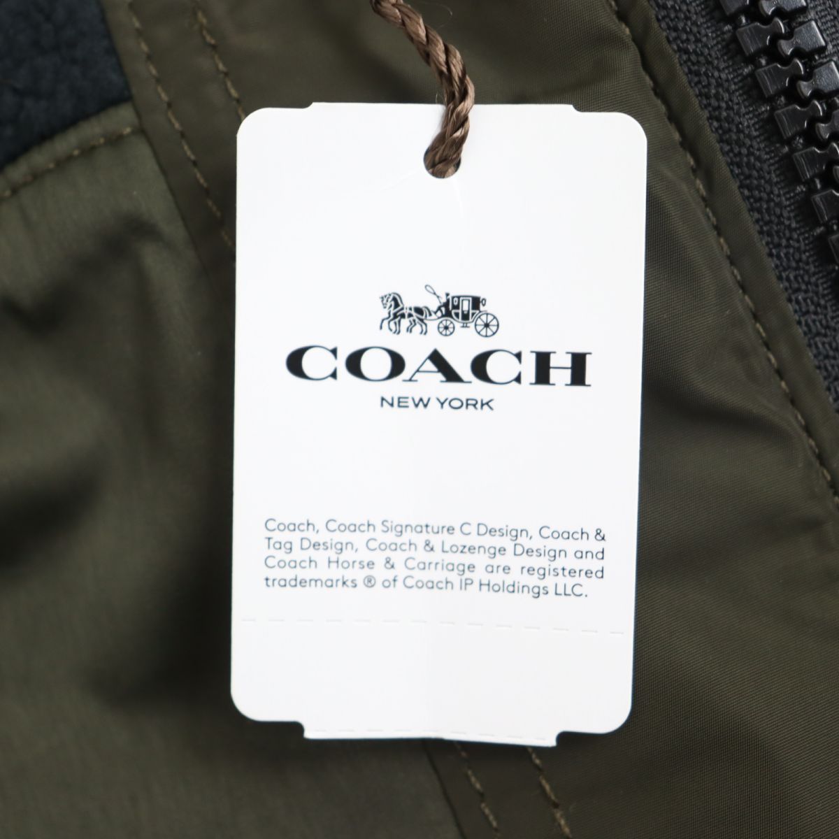 未使用品◇定価121000円 COACH コーチ F78476 リバーシブル ポーラー