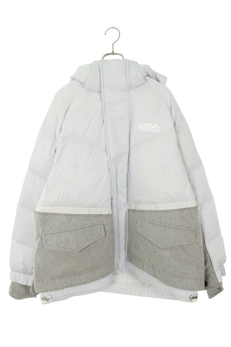 ナイキ ×サカイ Sacai CT3269-423 フーデッドダウンジャケット