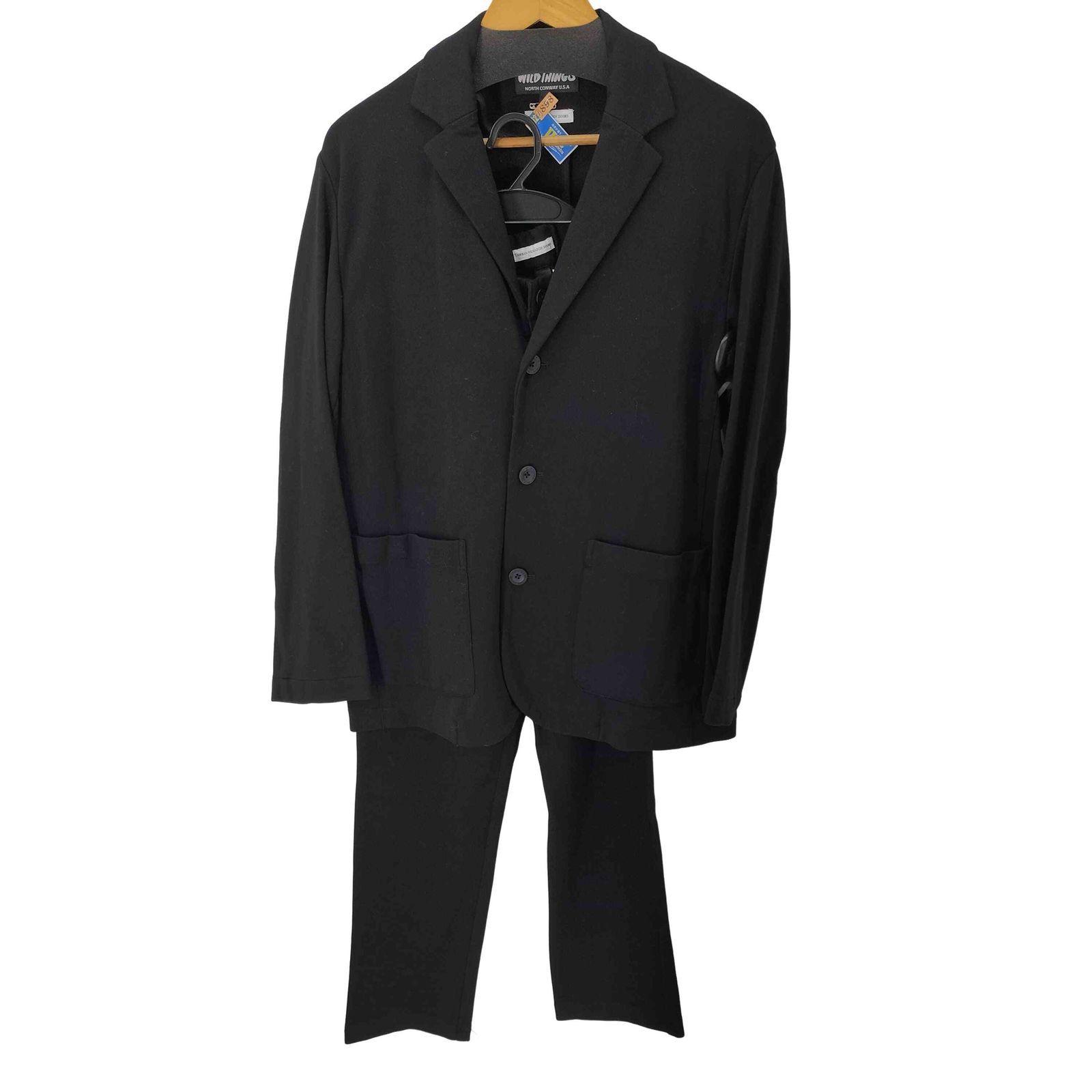 ワイルドシングス WILD THINGS 別注 ストレッチテーラードジャケットセットアップ メンズ L