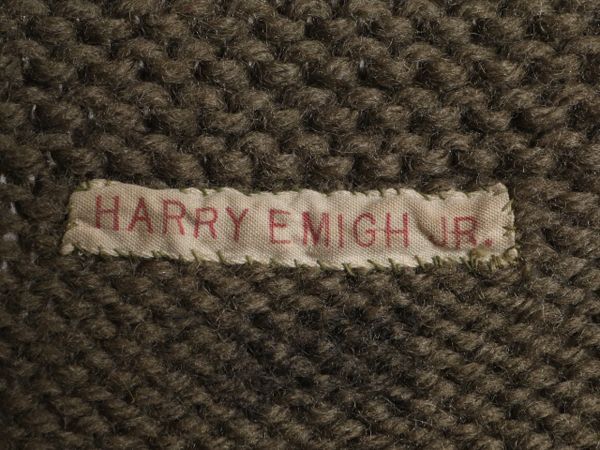 【40s】アメリカンレッドクロス ニットベスト ヴィンテージ / ミリタリー 40s ☆ アメリカン レッドクロス ウール ハンド ニット ベスト